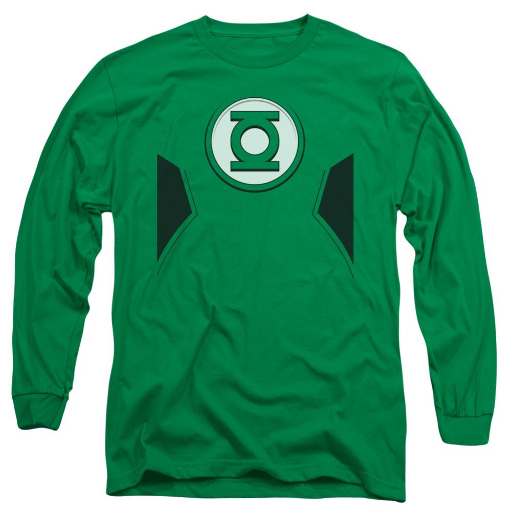 Justice League Of America New GL Uniform Men's 18/1 Cotton Long-Sleeve T-Shirt
