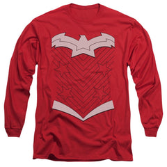Justice League Of America New WW Uniform Men's 18/1 Cotton Long-Sleeve T-Shirt