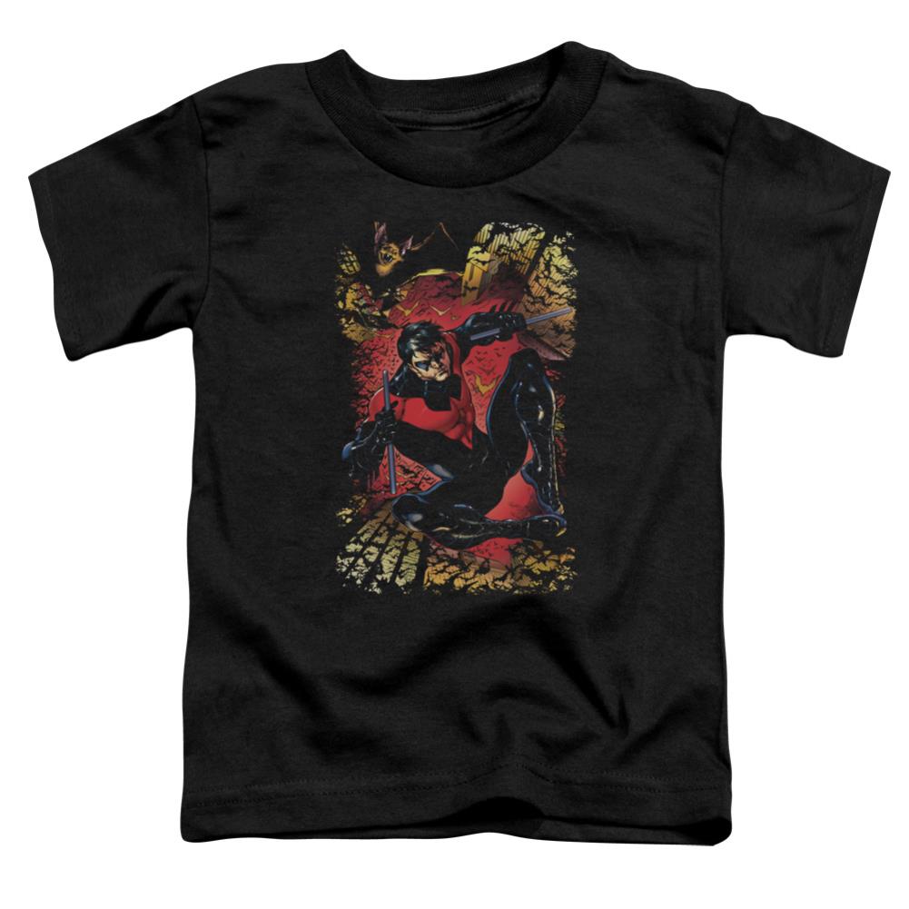 Justice League Of America Nightwing #1 Toddler 18/1 Cotton Short-Sleeve T-Shirt
