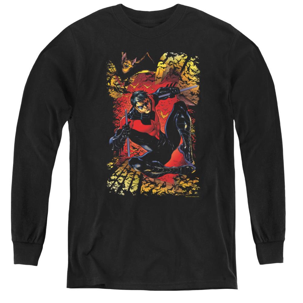 Justice League Of America Nightwing #1 Youth Long-Sleeve T-Shirt