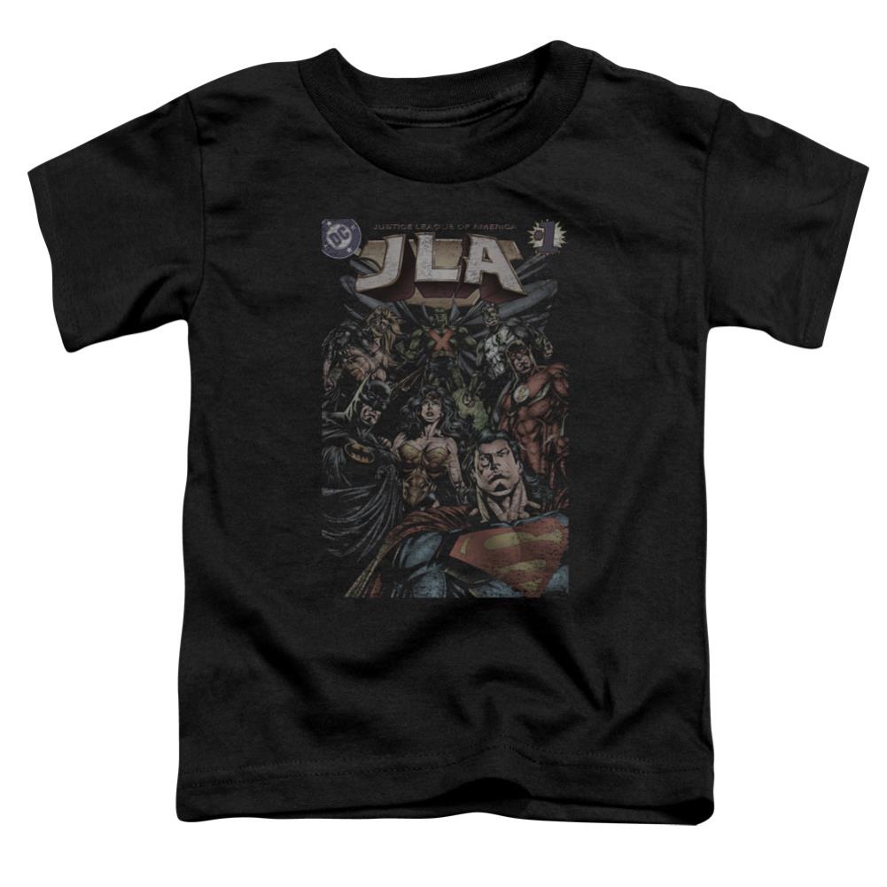 Justice League Of America #1 Cover Toddler 18/1 Cotton Short-Sleeve T-Shirt