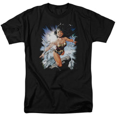 Justice League Of America Of Themyscira Men's 18/1 Cotton Short-Sleeve T-Shirt