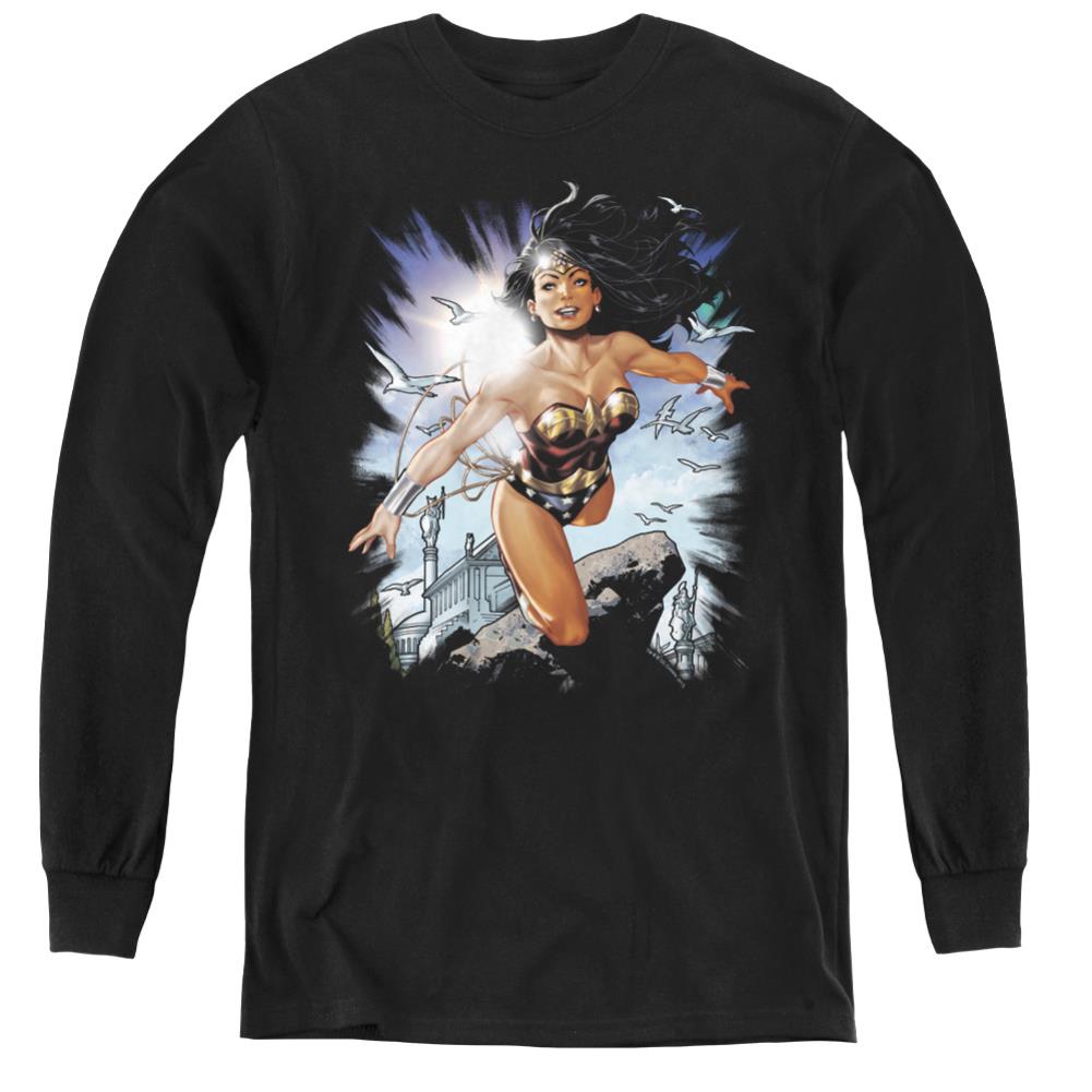 Justice League Of America Of Themyscira Youth Long-Sleeve T-Shirt