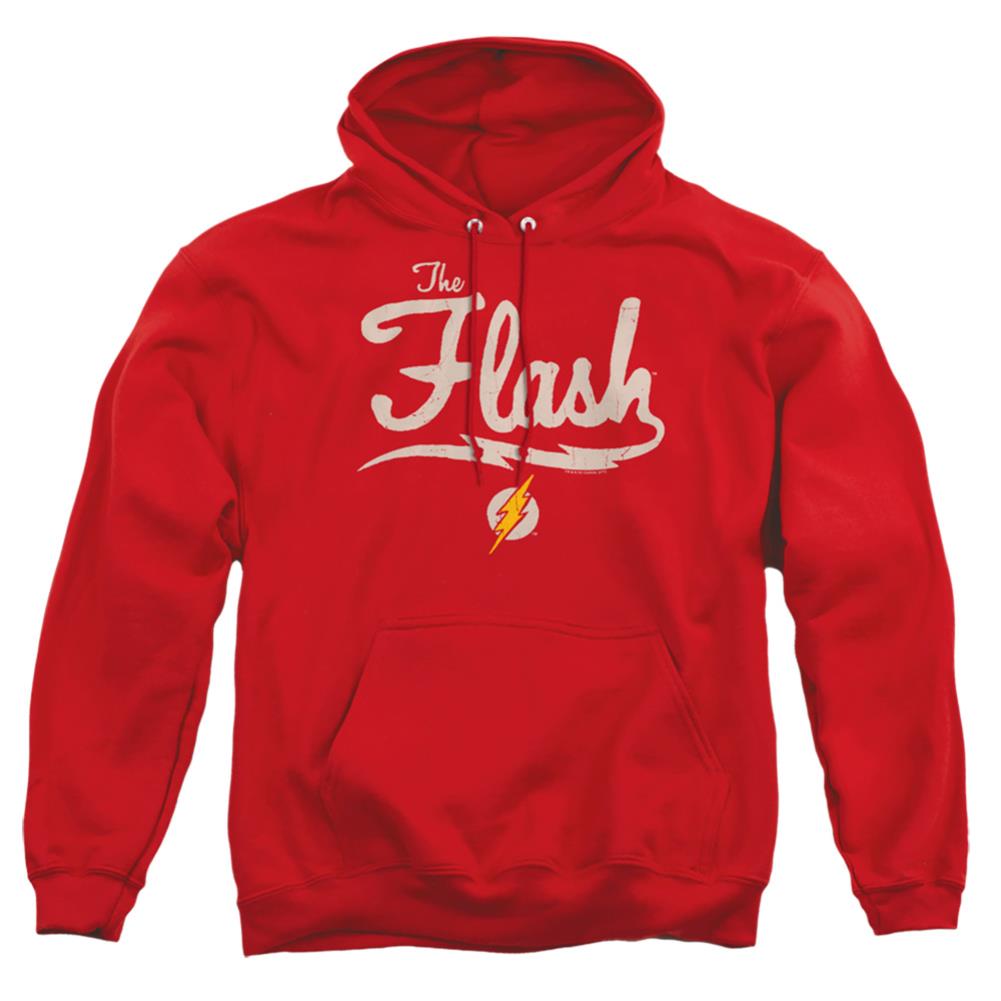 Justice League Of America Old School Flash Men's Pull-Over 75 25 Poly Hoodie