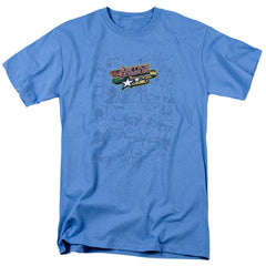 Justice League Of America On Call Men's 18/1 Cotton Short-Sleeve T-Shirt