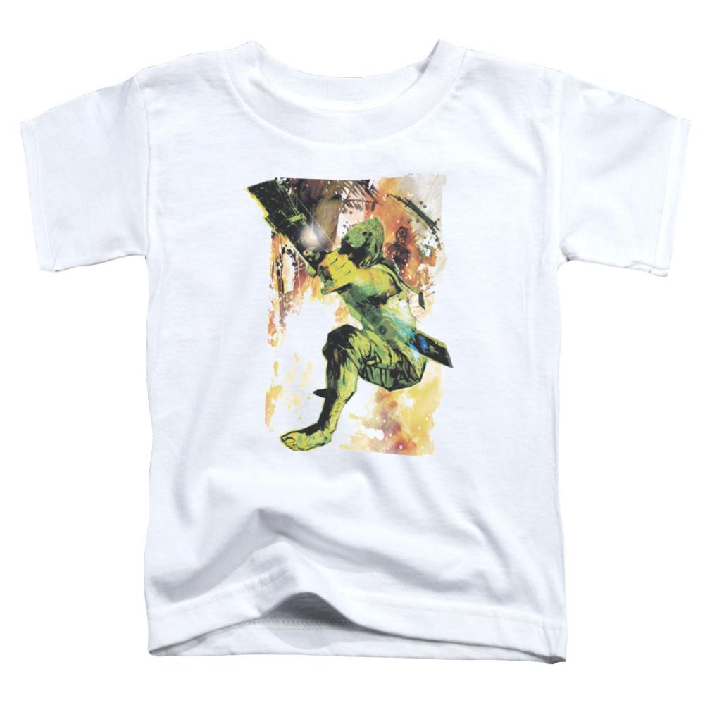 Justice League Of America Painted Archer Toddler 18/1 Cotton Short-Sleeve T-Shirt