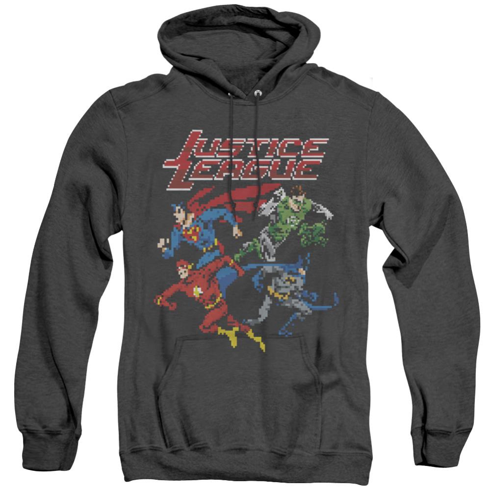 Justice League Of America Pixel League Men's Pull-Over Hoodie