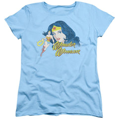 Justice League Of America Portrait Women's 18/1 Cotton Short-Sleeve T-Shirt