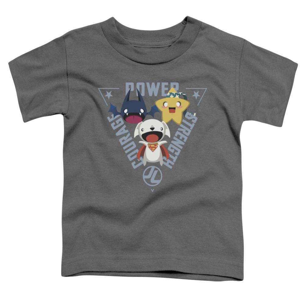 Justice League Of America Power Trio Toddler 18/1 Cotton Short-Sleeve T-Shirt