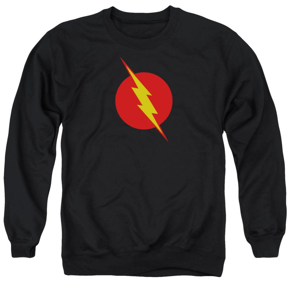 Justice League Of America Reverse Flash Men's Crewneck 50 50 Poly Long-Sleeve T-Shirt