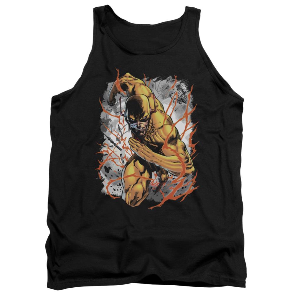 Justice League Of America Reversed Men's 18/1 Cotton Tank Top