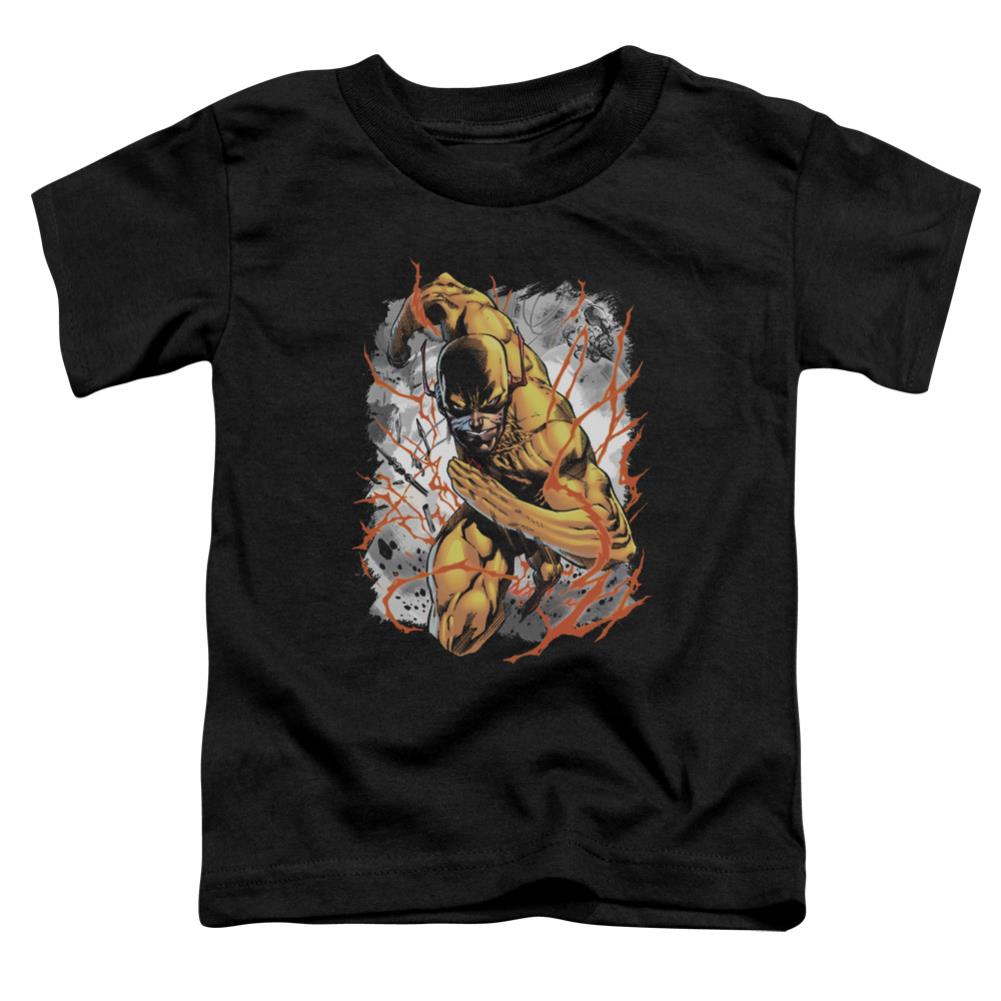 Justice League Of America Reversed Toddler 18/1 Cotton Short-Sleeve T-Shirt