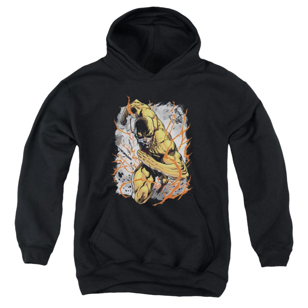 Justice League Of America Reversed Youth Cotton Poly Pull-Over Hoodie