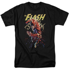 Justice League Of America Ripping Apart Men's 18/1 Cotton Short-Sleeve T-Shirt