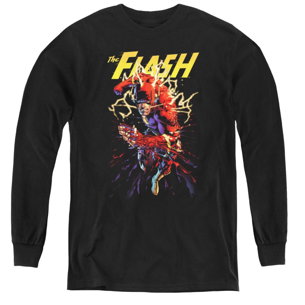 Justice League Of America Ripping Apart Youth Long-Sleeve T-Shirt