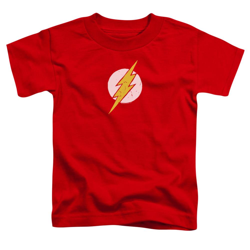 Justice League Of America Rough Flash Toddler 18/1 Cotton Short-Sleeve T-Shirt