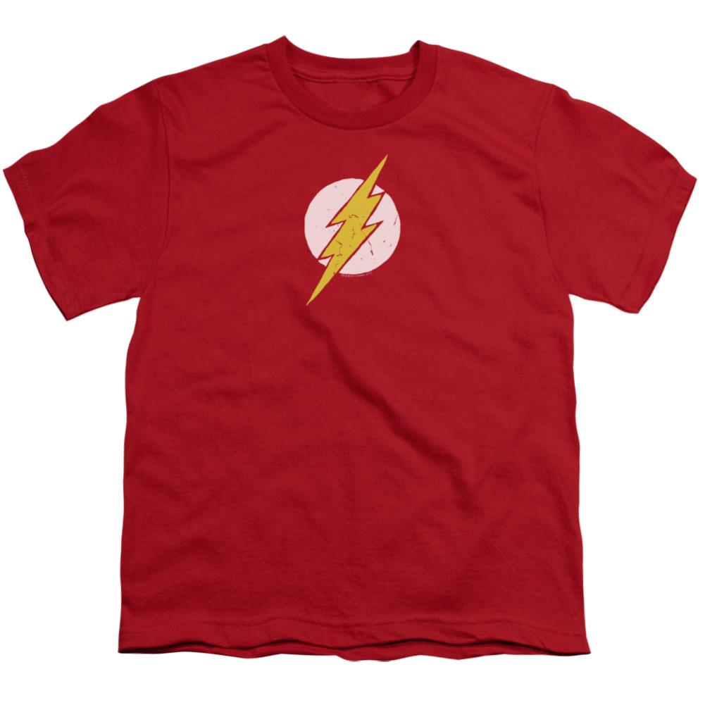Justice League Of America Rough Flash Youth 18/1 100% Cotton Short-Sleeve T-Shirt