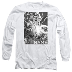 Justice League Of America Say My Name Men's 18/1 Cotton Long-Sleeve T-Shirt