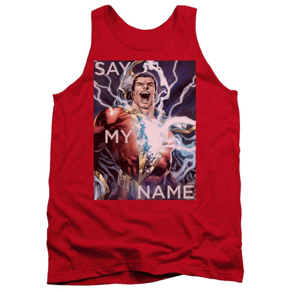 Justice League Of America Say My Name Men's 18/1 Cotton Tank Top