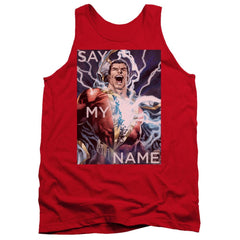 Justice League Of America Say My Name Men's 18/1 Cotton Tank Top