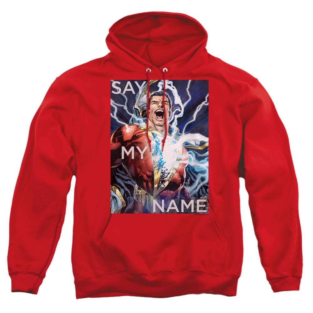 Justice League Of America Say My Name Men's Pull-Over 75 25 Poly Hoodie