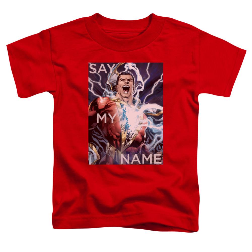 Justice League Of America Say My Name Toddler 18/1 Cotton Short-Sleeve T-Shirt