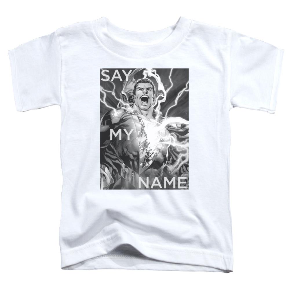 Justice League Of America Say My Name Toddler 18/1 Cotton Short-Sleeve T-Shirt
