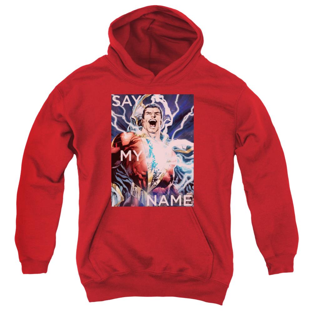 Justice League Of America Say My Name Youth Cotton Poly Pull-Over Hoodie