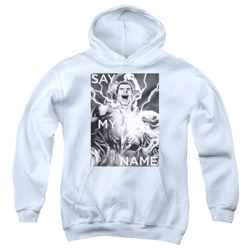 Justice League Of America Say My Name Youth Cotton Poly Pull-Over Hoodie