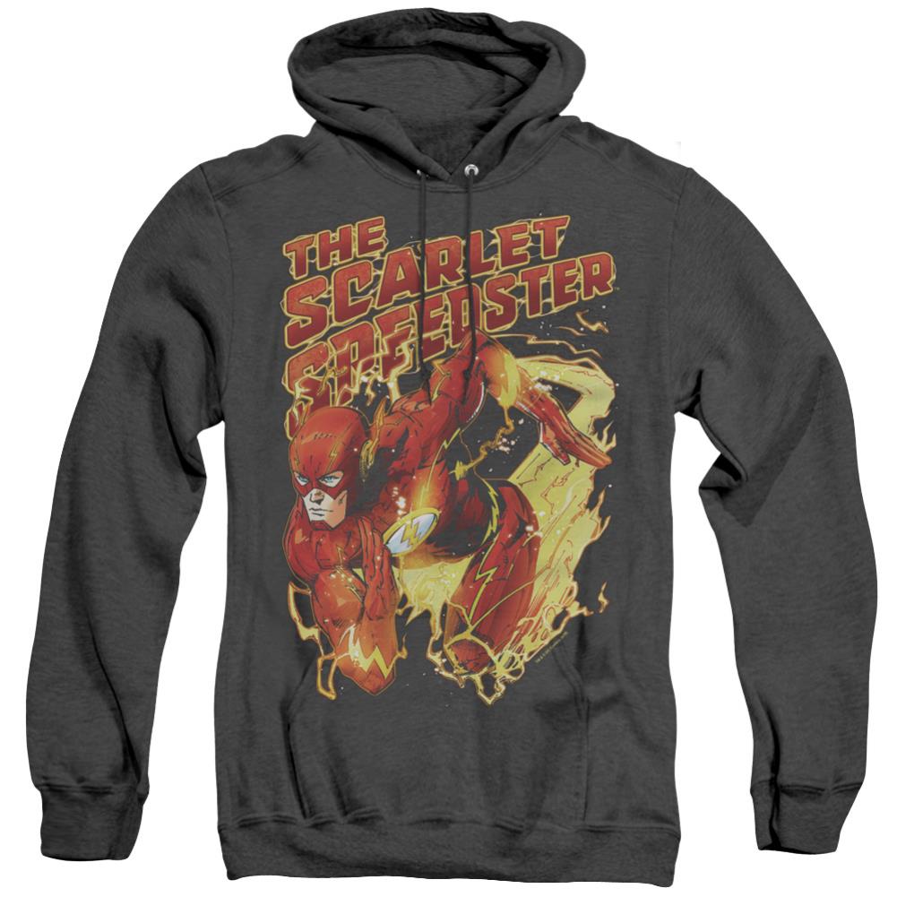 Justice League Of America Scarlet Speedster Men's Pull-Over Hoodie