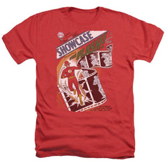 Justice League Of America Showcase #4 Cover Men's 30/1 Heather 60 40 Poly Short-Sleeve T-Shirt
