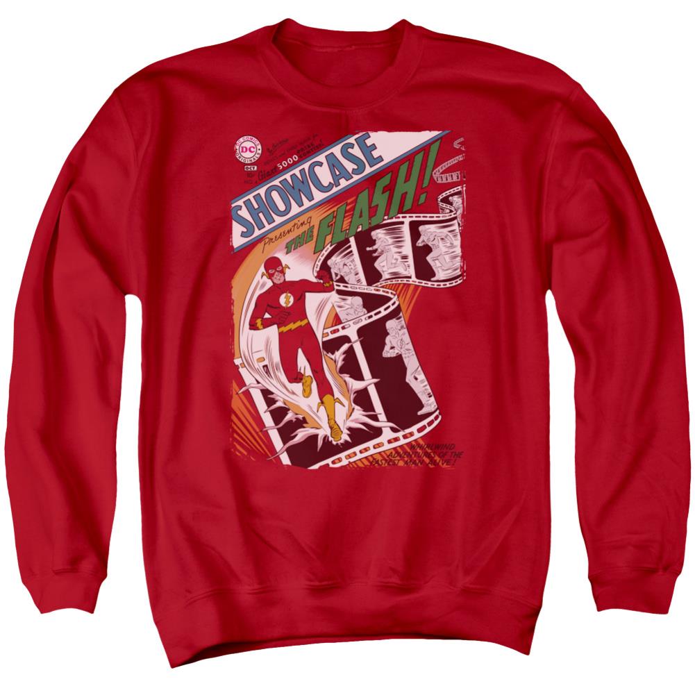 Justice League Of America Showcase #4 Cover Men's Crewneck 50 50 Poly Long-Sleeve T-Shirt