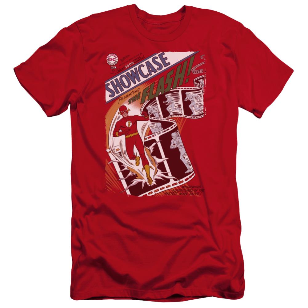Justice League Of America Showcase #4 Cover Men's Ultra-Soft 30/1 Cotton Slim Short-Sleeve T-Shirt