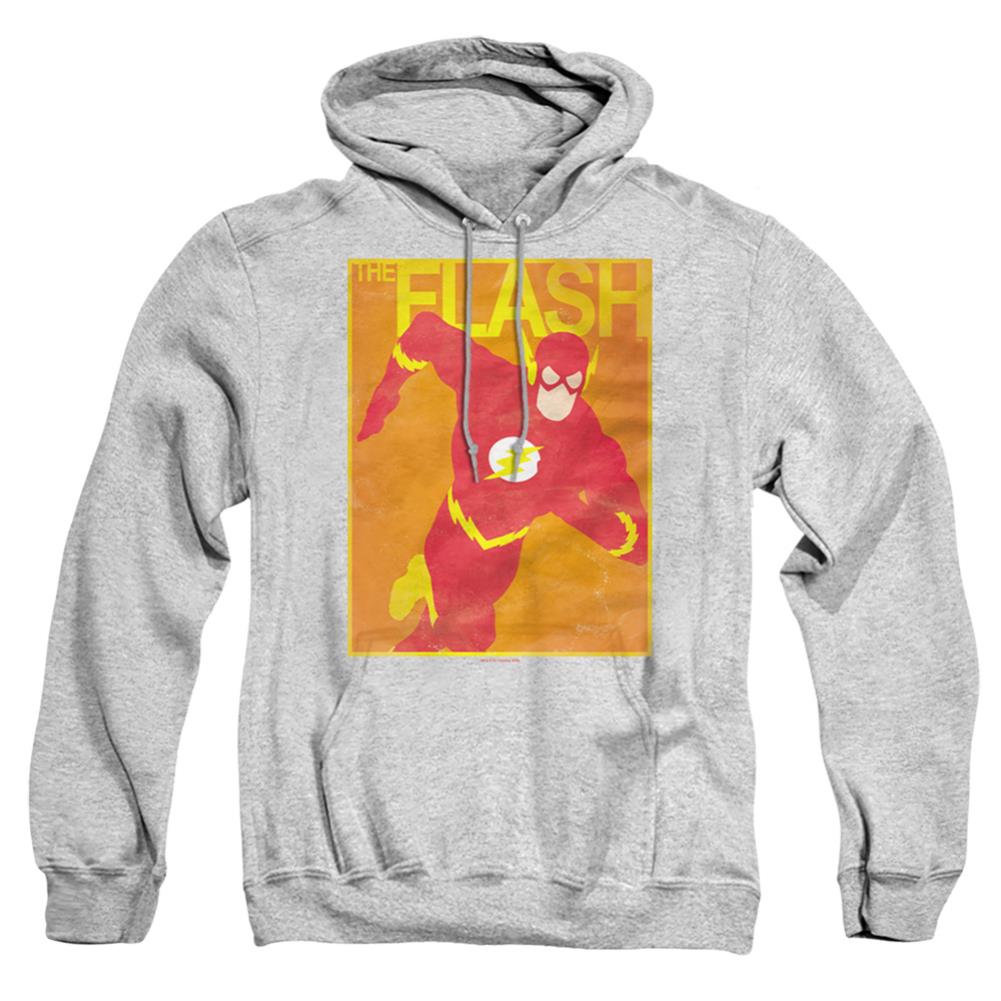 Justice League Of America Simple Flash Poster Men's Pull-Over 75 25 Poly Hoodie