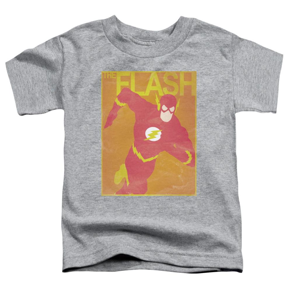 Justice League Of America Simple Flash Poster Toddler 18/1 Cotton Short-Sleeve T-Shirt