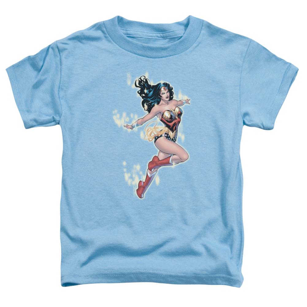 Justice League Of America Simple Wonder Toddler 18/1 Cotton Short-Sleeve T-Shirt