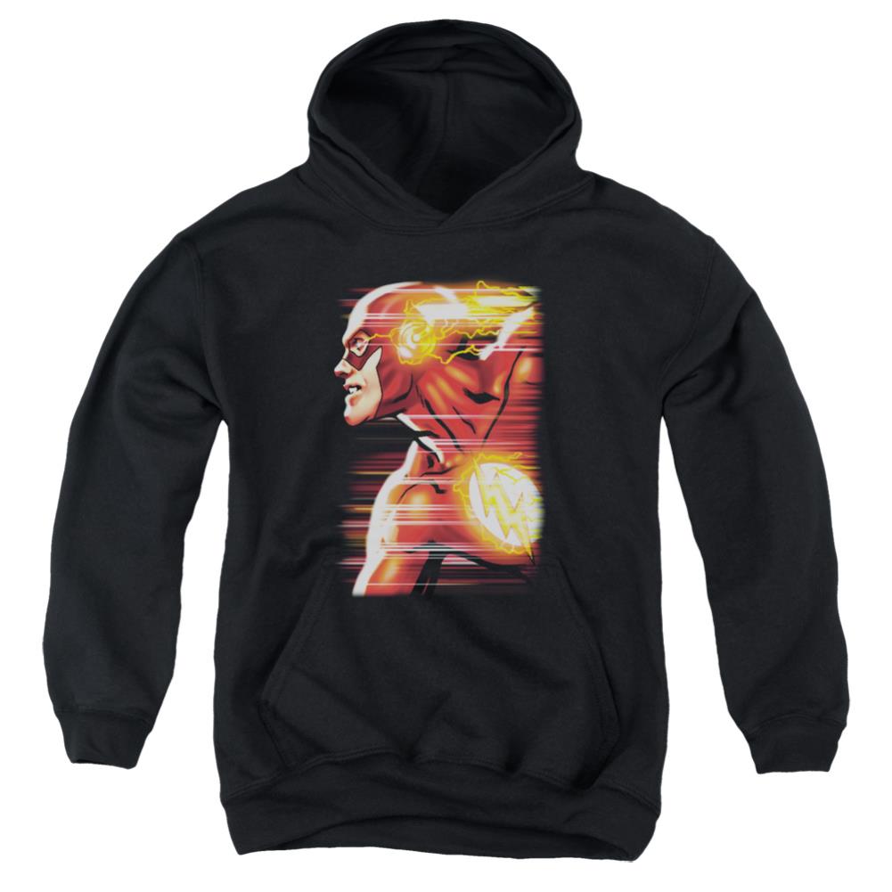Justice League Of America Speed Head Youth Cotton Poly Pull-Over Hoodie