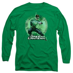 Justice League Of America Spin Men's 18/1 Cotton Long-Sleeve T-Shirt