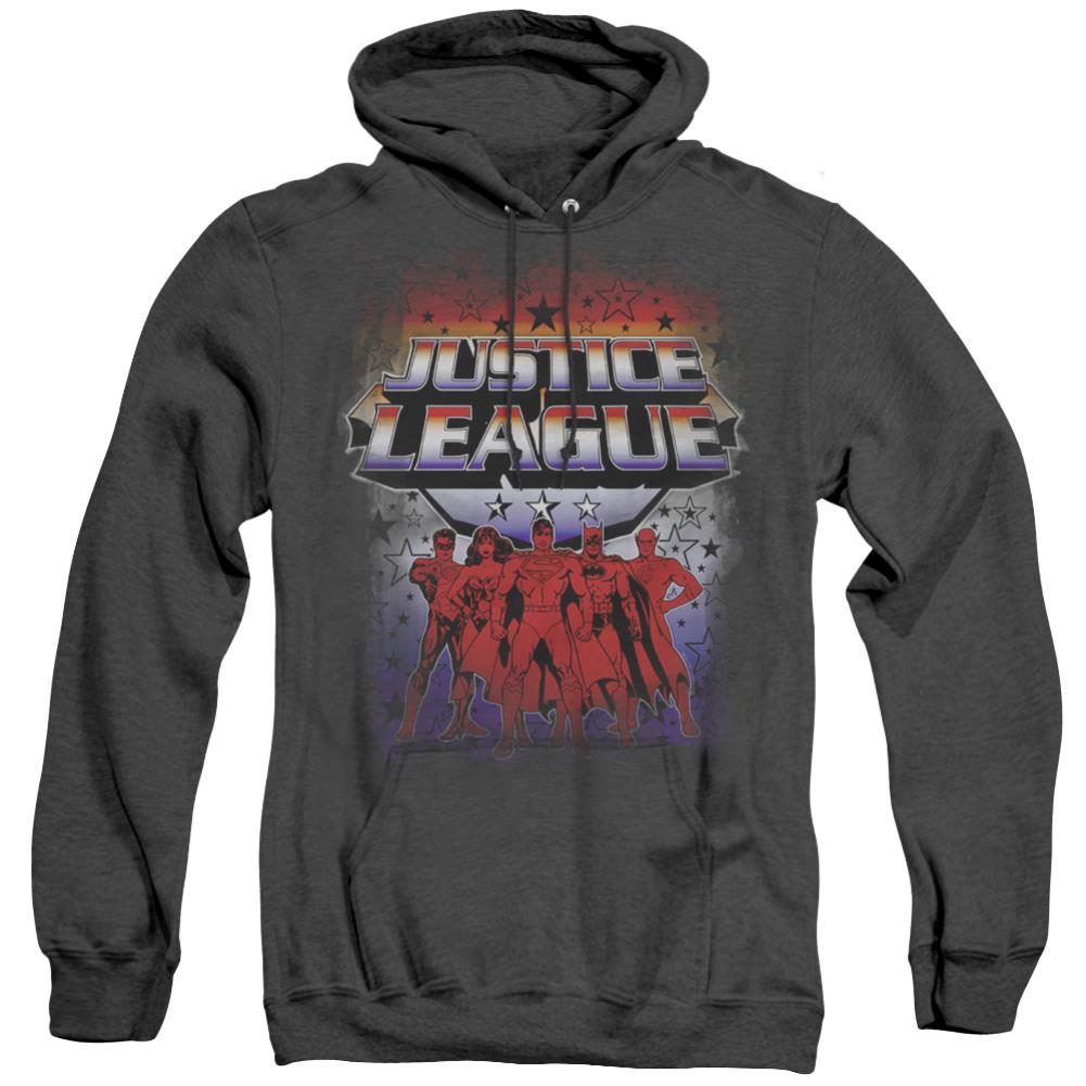 Justice League Of America Star League Men's Pull-Over Hoodie
