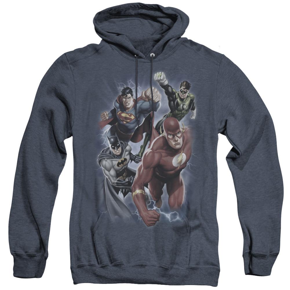 Justice League Of America Storm Chasers Men's Pull-Over Hoodie