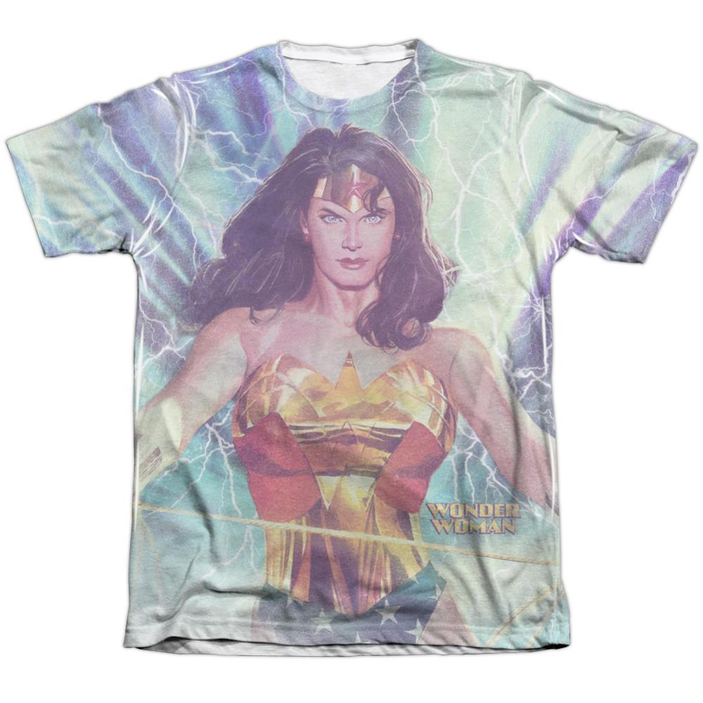 Justice League Of America Stormy Heroine Men's Regular Fit Poly Cotton Short-Sleeve T-Shirt