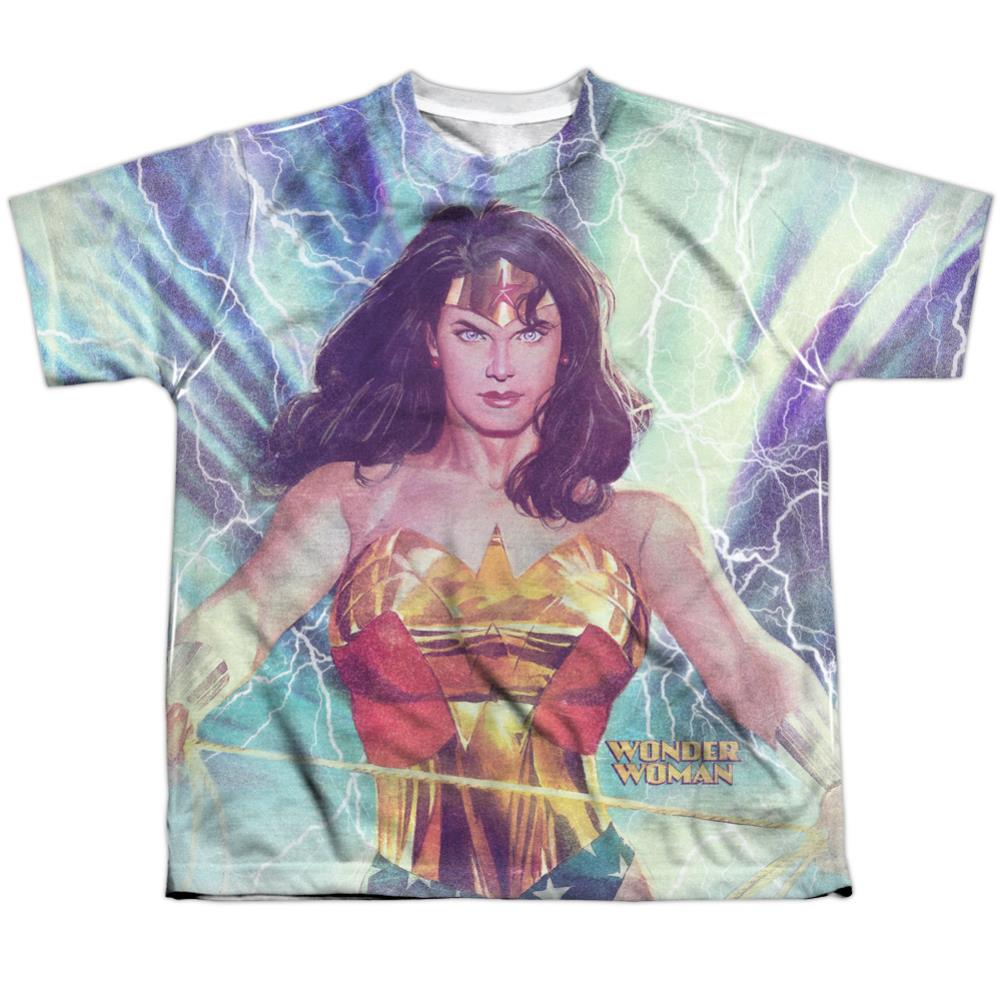 Justice League Of America Stormy Heroine Youth Regular Fit Poly Short-Sleeve T-Shirt