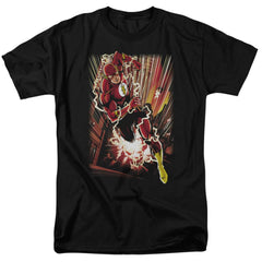 Justice League Of America Street Speed Men's 18/1 Cotton Short-Sleeve T-Shirt