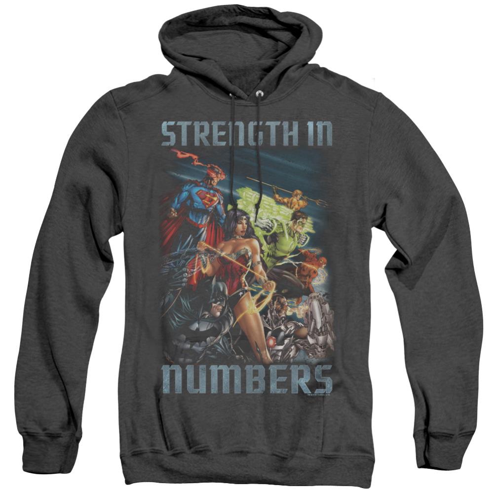 Justice League Of America Strength In Number Men's Pull-Over Hoodie