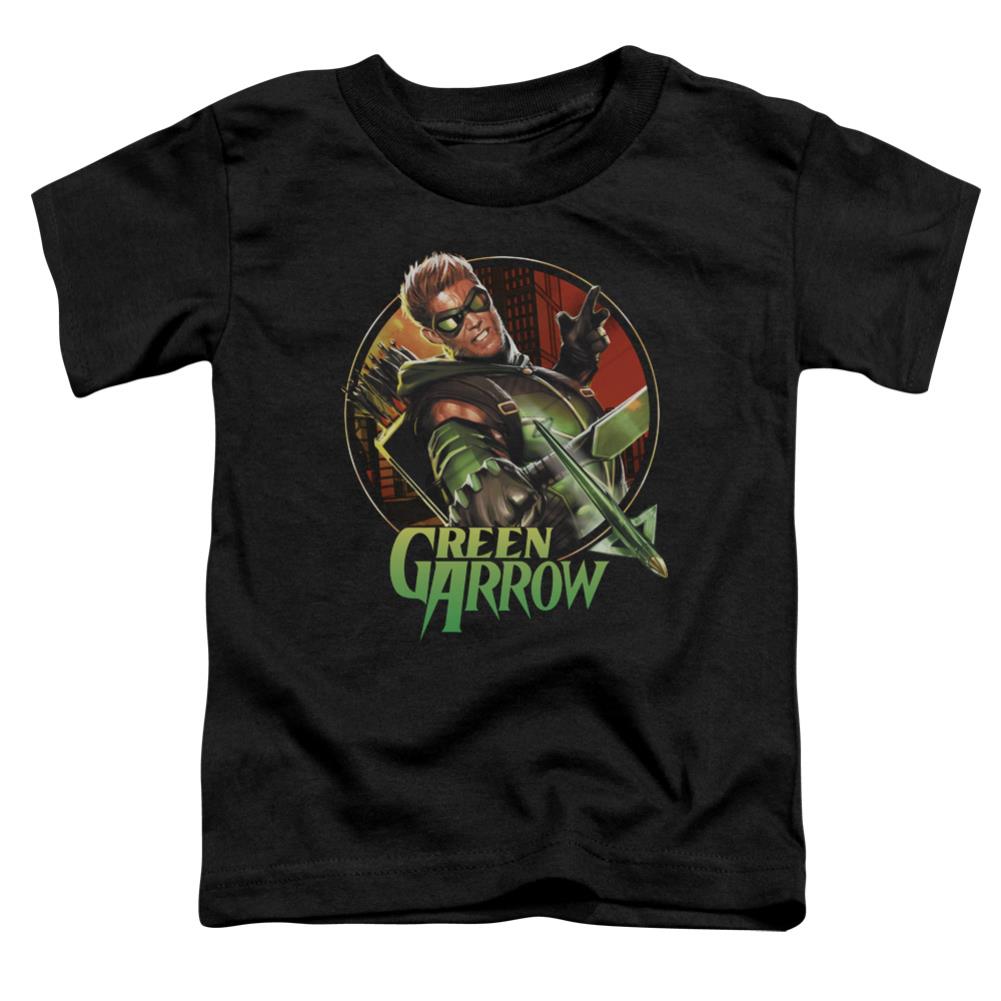 Justice League Of America Sunset Archer Toddler 18/1 Cotton Short-Sleeve T-Shirt
