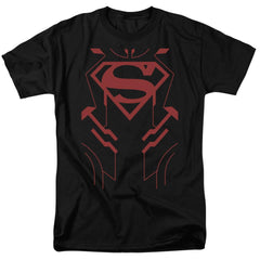 Justice League Of America Superboy Men's 18/1 Cotton Short-Sleeve T-Shirt