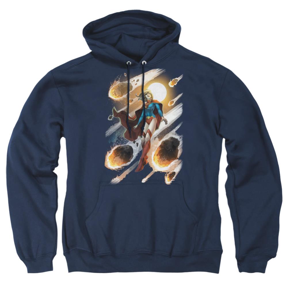 Justice League Of America Supergirl #1 Men's Pull-Over 75 25 Poly Hoodie