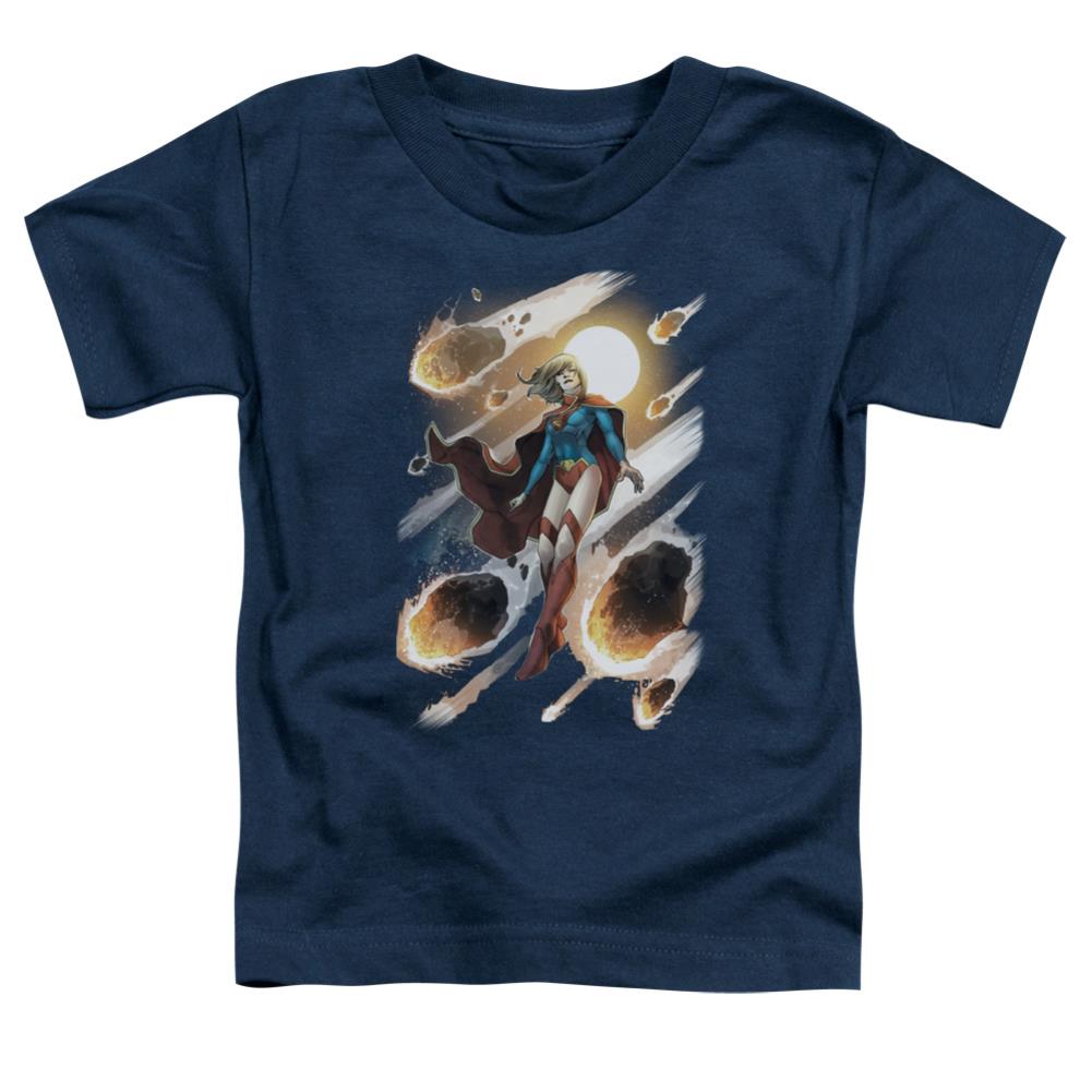 Justice League Of America Supergirl #1 Toddler 18/1 Cotton Short-Sleeve T-Shirt