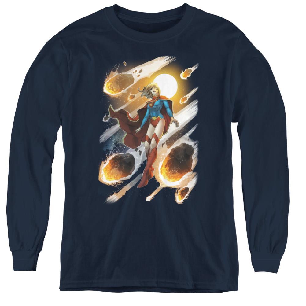 Justice League Of America Supergirl #1 Youth Long-Sleeve T-Shirt