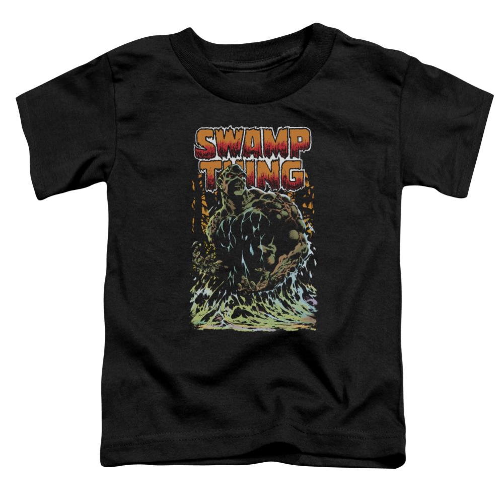 Justice League Of America Swamp Thing Toddler 18/1 Cotton Short-Sleeve T-Shirt